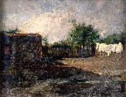 Maria Fortuny i Marsal Paisatge roma oil painting